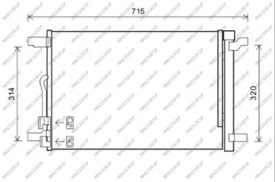 VG400C001 PRASCO Конденсатор, кондиционер
