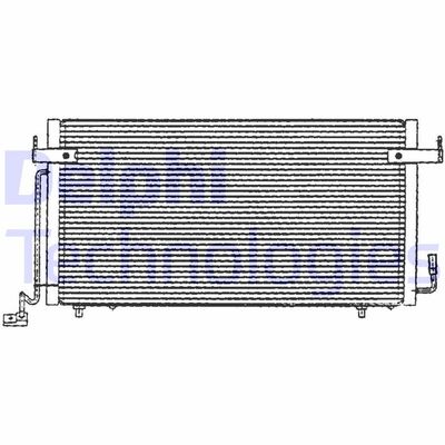 TSP0225117 DELPHI Конденсатор, кондиционер