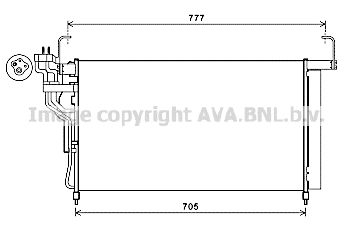 HY5347D AVA QUALITY COOLING Конденсатор, кондиционер