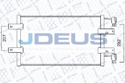 723M60 JDEUS Конденсатор, кондиционер