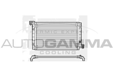 102635 AUTOGAMMA Конденсатор, кондиционер
