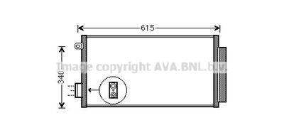 FTA5412D AVA QUALITY COOLING Конденсатор, кондиционер