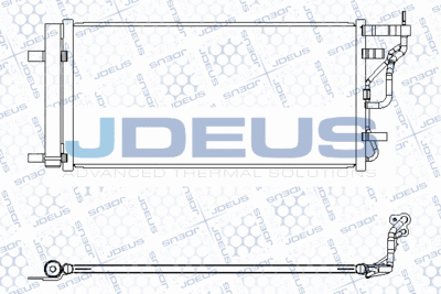 M7540690 JDEUS Конденсатор, кондиционер