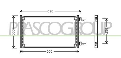 FT133C005 PRASCO Конденсатор, кондиционер