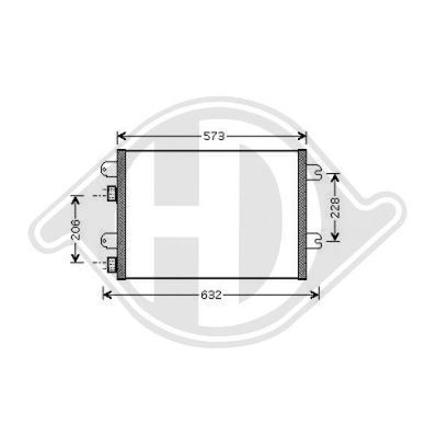 DCC1344 DIEDERICHS Конденсатор, кондиционер