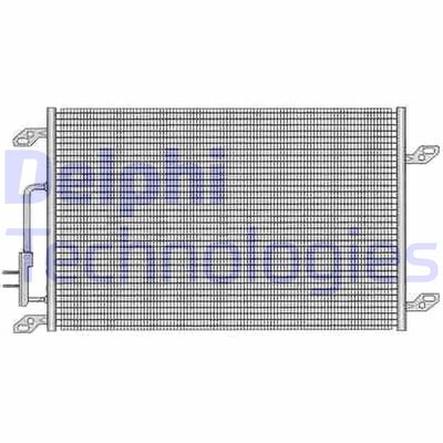 TSP0225307 DELPHI Конденсатор, кондиционер