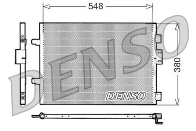 DCN23007 DENSO Конденсатор, кондиционер