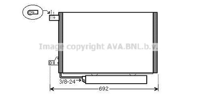 MSA5386D AVA QUALITY COOLING Конденсатор, кондиционер