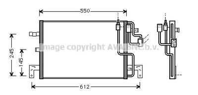 SB5032 AVA QUALITY COOLING Конденсатор, кондиционер