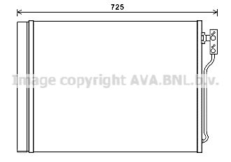 BWA5435D AVA QUALITY COOLING Конденсатор, кондиционер