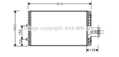 CN5099 AVA QUALITY COOLING Конденсатор, кондиционер