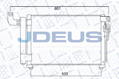 765M05 JDEUS Конденсатор, кондиционер