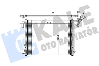 390900 KALE OTO RADYATÖR Конденсатор, кондиционер