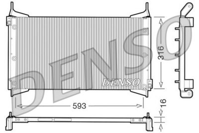 WG1917171 WILMINK GROUP Конденсатор, кондиционер