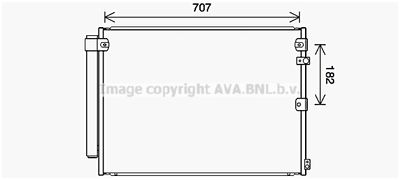 TO5731D AVA QUALITY COOLING Конденсатор, кондиционер