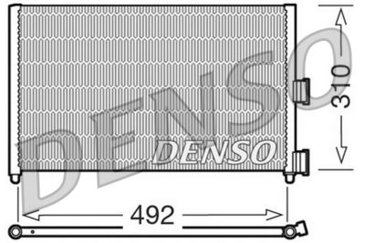 DCN09071 DENSO Конденсатор, кондиционер