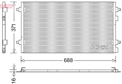 WG1917259 WILMINK GROUP Конденсатор, кондиционер