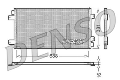 WG1917376 WILMINK GROUP Конденсатор, кондиционер