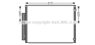 TOA5564D AVA QUALITY COOLING Конденсатор, кондиционер