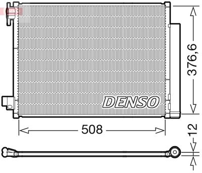 WG2270541 WILMINK GROUP Конденсатор, кондиционер