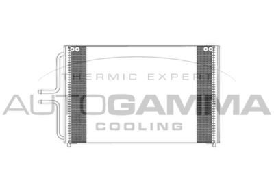 101759 AUTOGAMMA Конденсатор, кондиционер