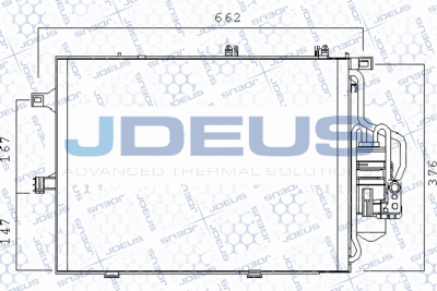 720M49 JDEUS Конденсатор, кондиционер