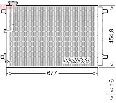 WG2270515 WILMINK GROUP Конденсатор, кондиционер