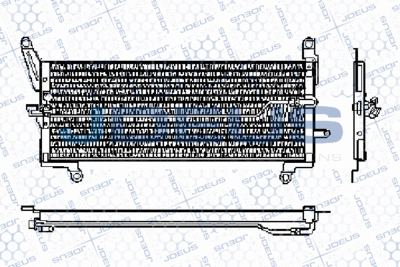 RA7110351 JDEUS Конденсатор, кондиционер