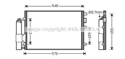 RT5376D AVA QUALITY COOLING Конденсатор, кондиционер