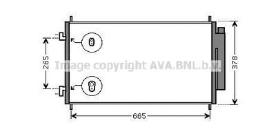 HD5214D AVA QUALITY COOLING Конденсатор, кондиционер