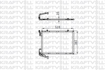 08060162 KRAFTVOLL GERMANY Конденсатор, кондиционер