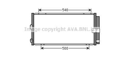 TOA5579D AVA QUALITY COOLING Конденсатор, кондиционер