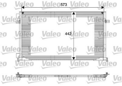 817644 VALEO Конденсатор, кондиционер