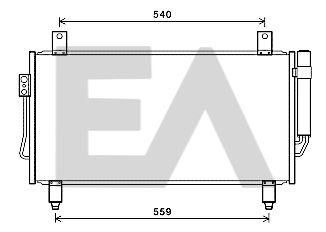 30C51024 EACLIMA Конденсатор, кондиционер