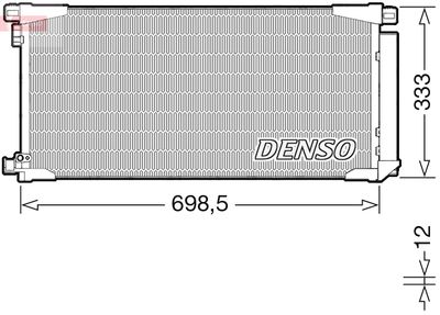 WG2270564 WILMINK GROUP Конденсатор, кондиционер