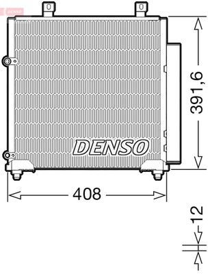DCN45012 DENSO Конденсатор, кондиционер