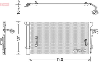 WG1917100 WILMINK GROUP Конденсатор, кондиционер