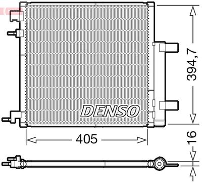 DCN15006 DENSO Конденсатор, кондиционер