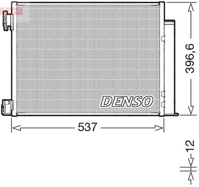 WG2270558 WILMINK GROUP Конденсатор, кондиционер