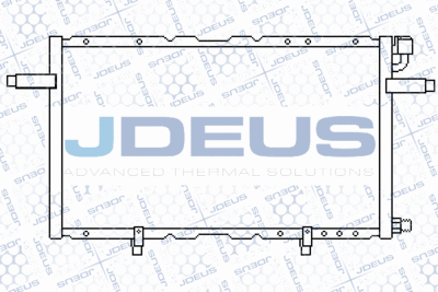 720M23 JDEUS Конденсатор, кондиционер