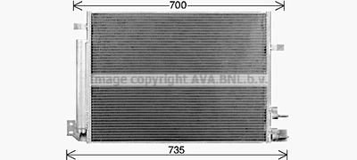 CT5084D AVA QUALITY COOLING Конденсатор, кондиционер