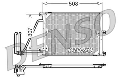 DCN20030 DENSO Конденсатор, кондиционер