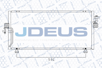 719M32 JDEUS Конденсатор, кондиционер