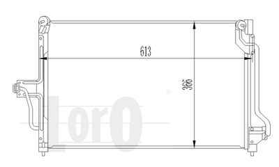 0370160001 ABAKUS Конденсатор, кондиционер