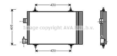 CNA5173D AVA QUALITY COOLING Конденсатор, кондиционер