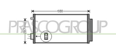 FT040C002 PRASCO Конденсатор, кондиционер