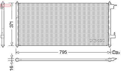 WG1917240 WILMINK GROUP Конденсатор, кондиционер