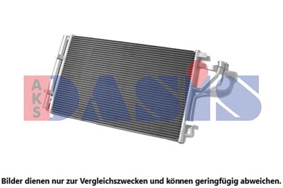 562075N AKS DASIS Конденсатор, кондиционер
