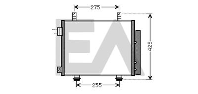 30C69001 EACLIMA Конденсатор, кондиционер