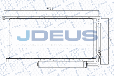 M7170500 JDEUS Конденсатор, кондиционер